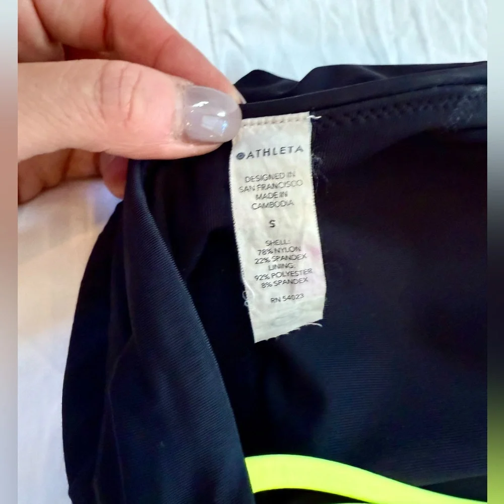 Athleta Freestyle Camo High Neck Bikini Top - Picture 4 of 4